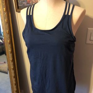 Athleta tank with built in shelf bra.